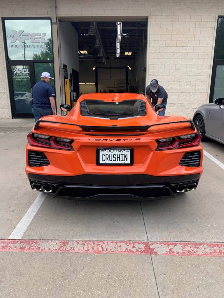 2020 Corvette C8 Back