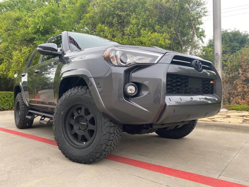 2021 Toyota 4Runner clear bra xpel paint protection wrap