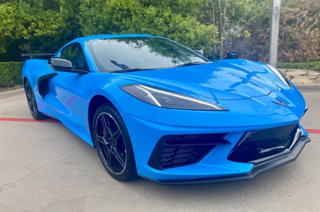 2021 Corvette C8 fusion plus ceramic coating