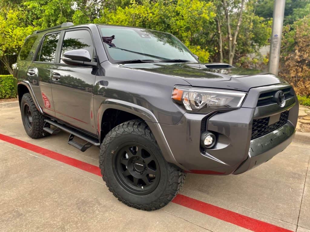 2021 Toyota 4Runner clear bra xpel paint protection wrap