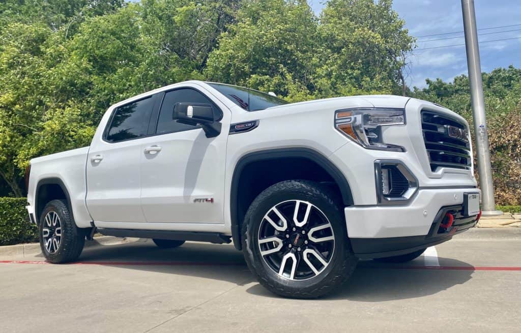 2021 GMC Sierra AT4 full front xpel ultimate plus ppf