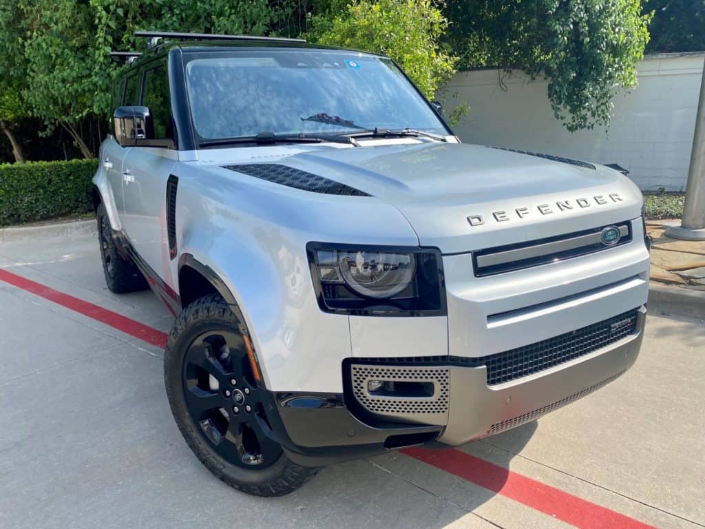 2022 Land Rover Defender full front ultimate plus paint protection film