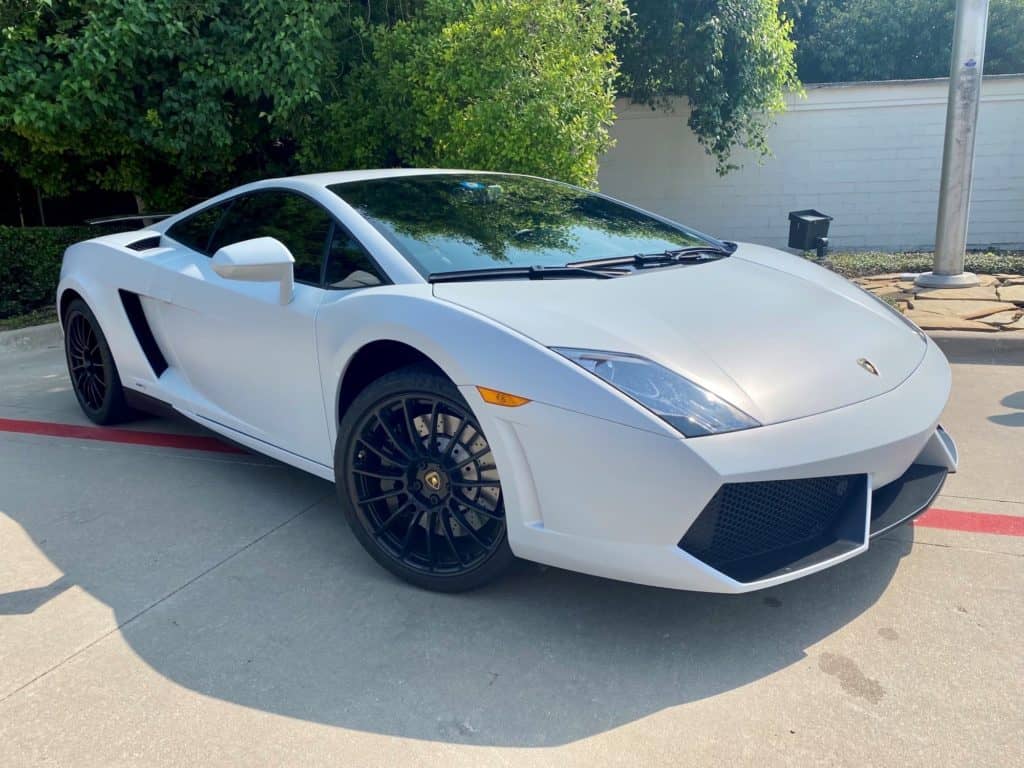 2013 Lamborghini Gallardo LP 500 full Stealth matte paint protection film