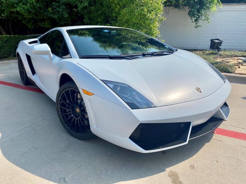 2013 Lamborghini Gallardo LP 500 full Stealth matte paint protection film