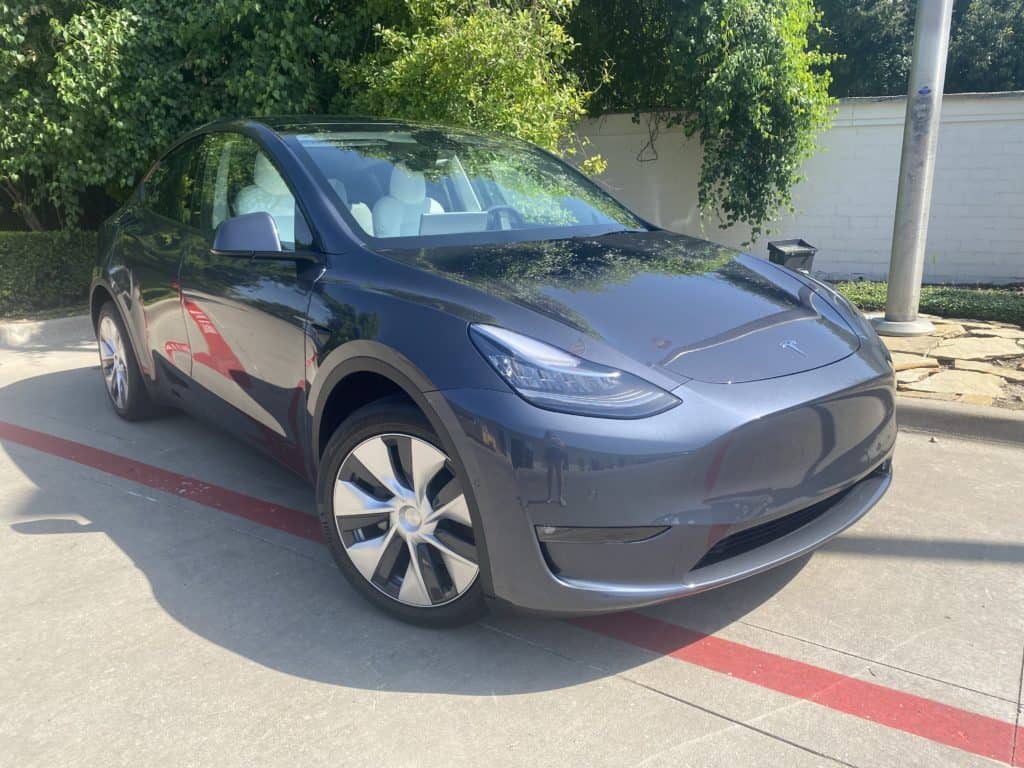 2021 Tesla Model Y full fusion plus ceramic coating