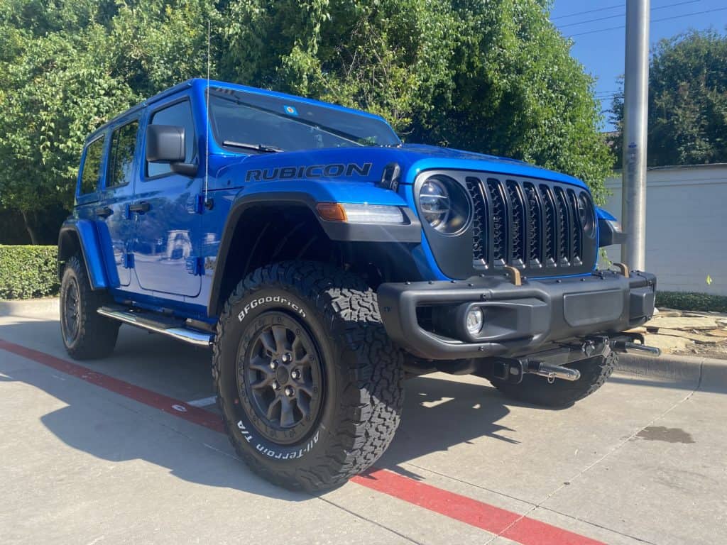 2021 Jeep Wrangler Rubicon 392 fusion plus ceramic coating