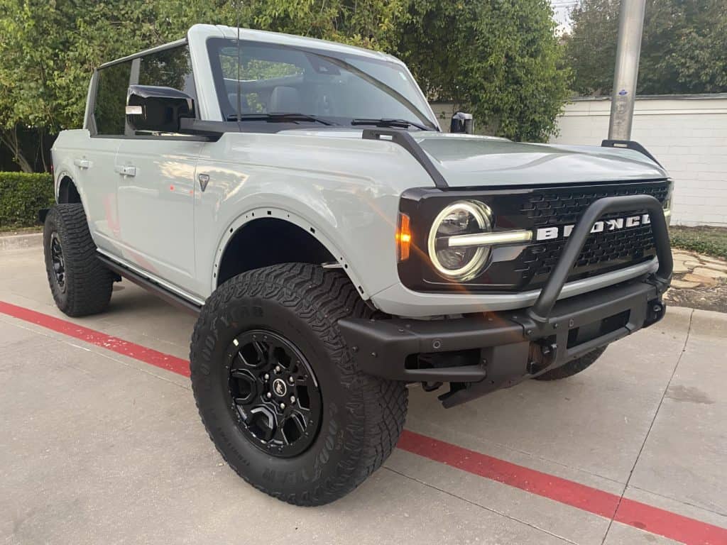 2021 Ford Bronco full front ultimate plus ppf paint protection film