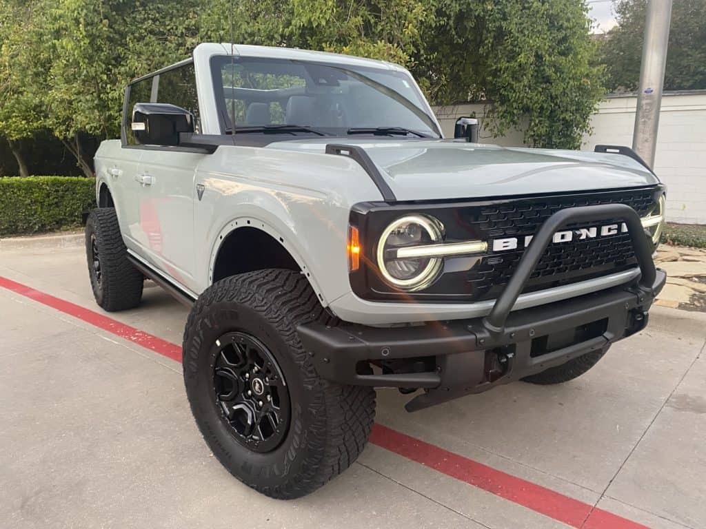 2021 Ford Bronco full front ultimate plus ppf paint protection film