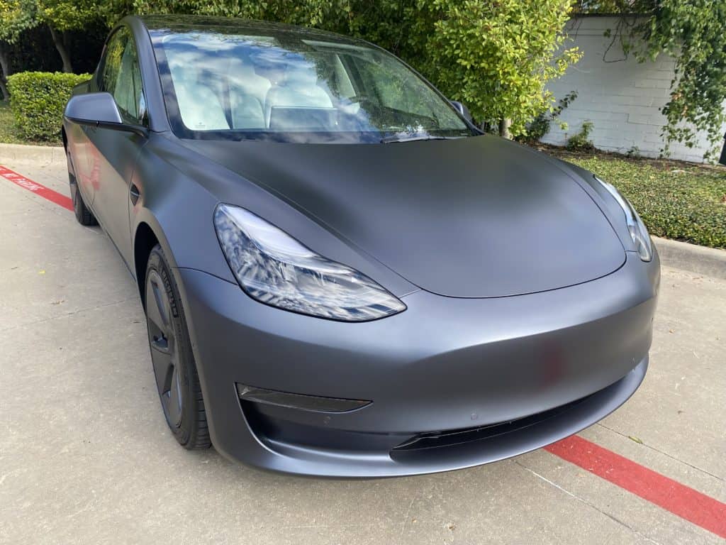 2021 tesla model y full stealth matte finish ppf