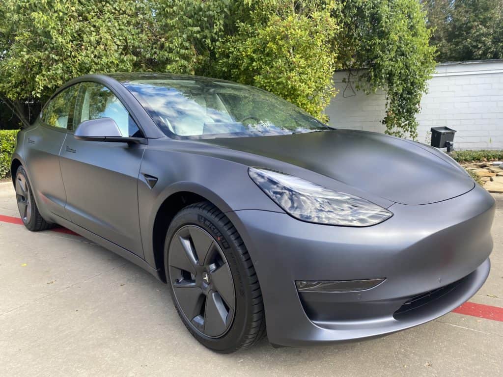 2021 tesla model y full stealth matte finish ppf