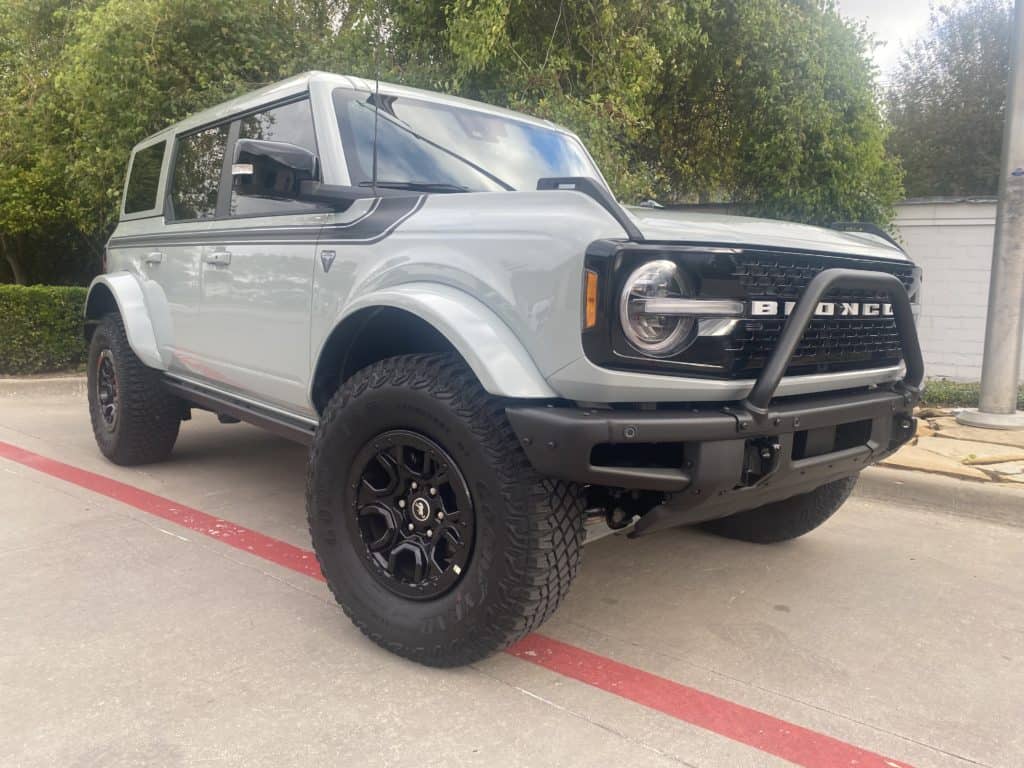 ford bronco first edition with fusion plus ceramic coating