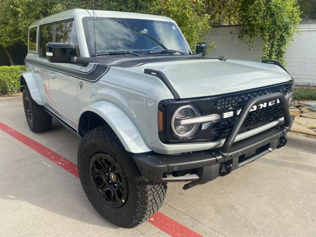 ford bronco first edition with fusion plus ceramic coating