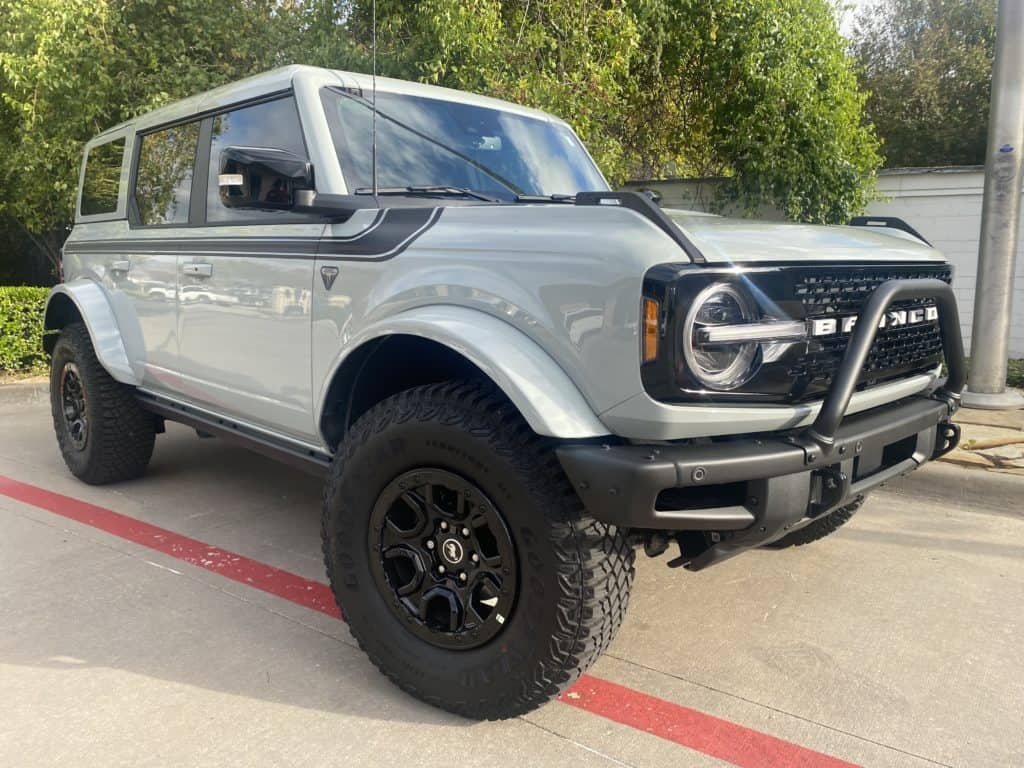 ford bronco first edition with fusion plus ceramic coating