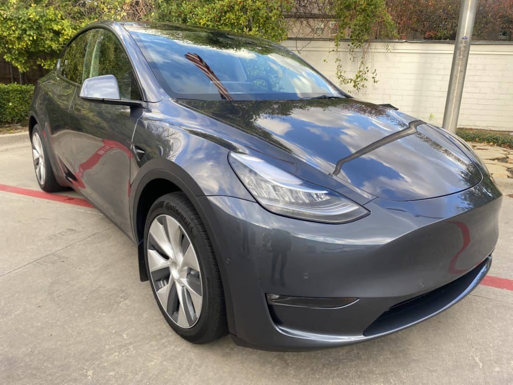 Tesla Model Y Matte Paint Protection Film (PPF) Wrap