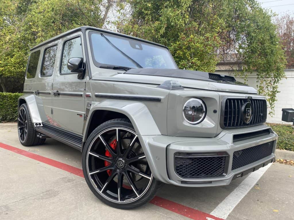 2021 Mercedes AMG G800 Brabus full front and rockers ultimate plus ppf