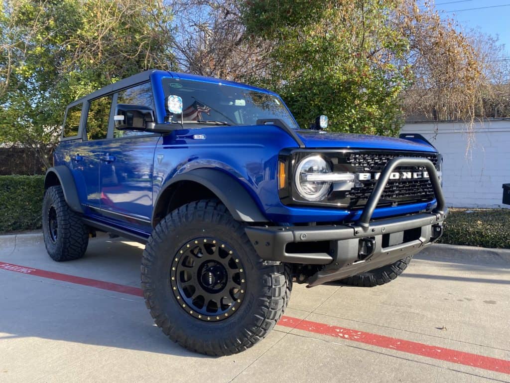 2021 ford bronco full ultimate plus ppf wrap and fusion plus ceramic coating