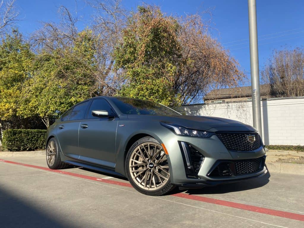 2022 Cadillac CT5-V Blackwing full stealth ppf and fusion plus ceramic coating