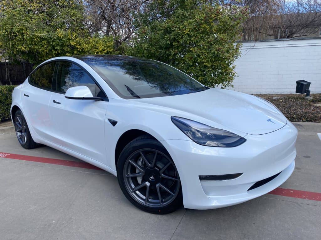 2022 Tesla Model Y ultimate plus ppf fusion plus ceramic coating and prime xr plus window tint