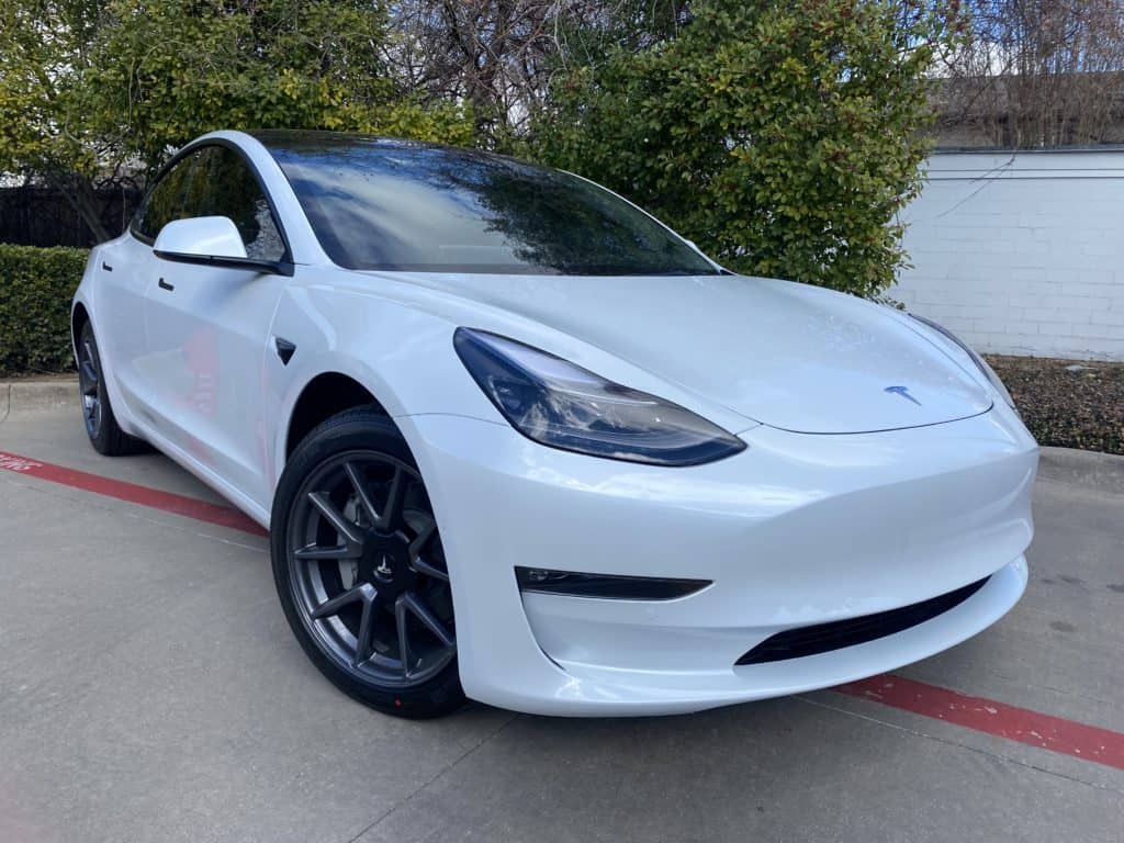 2022 Tesla Model Y ultimate plus ppf fusion plus ceramic coating and prime xr plus window tint