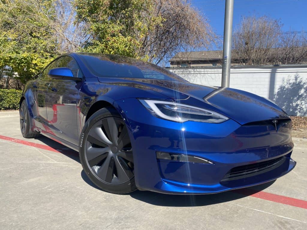 2022 Tesla Model S PPF & Ceramic Coating