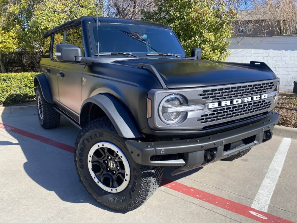 2022 Ford Bronco STEALTH Matte Finish PPF