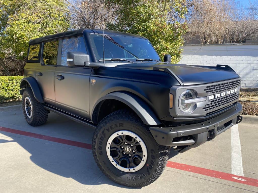 2022 Ford Bronco STEALTH Matte Finish PPF