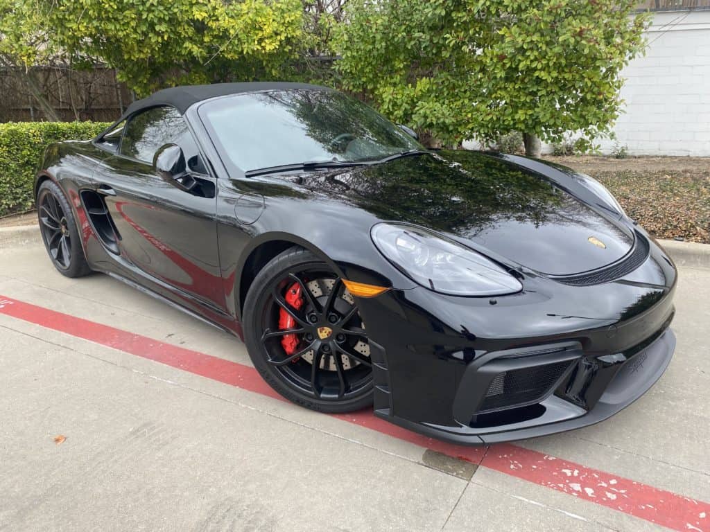 2022 Porsche 718 Cayman Spyder full ultimate plus ppf