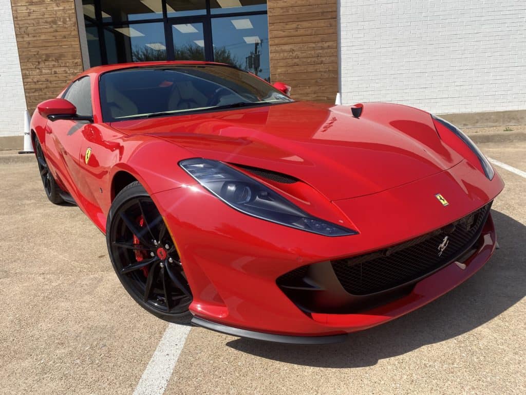 2018 Ferrari 812 Ceramic Coating, PPF & Tint