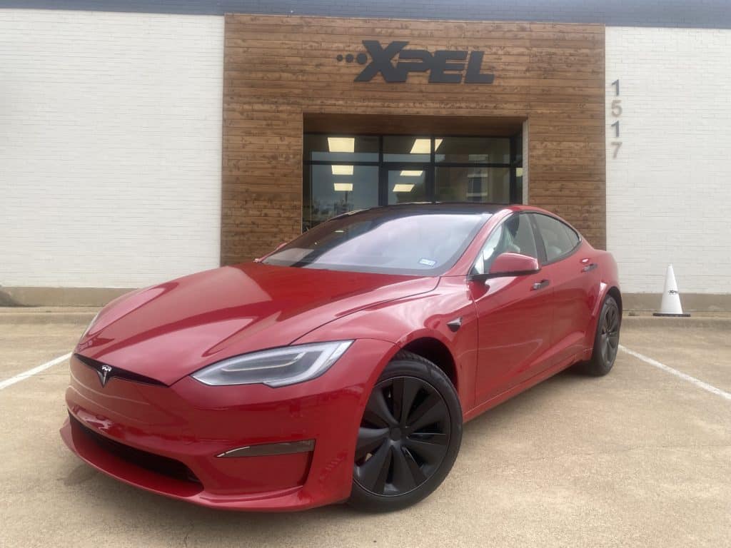 2022 Tesla Model S full wrap ultimate plus ppf