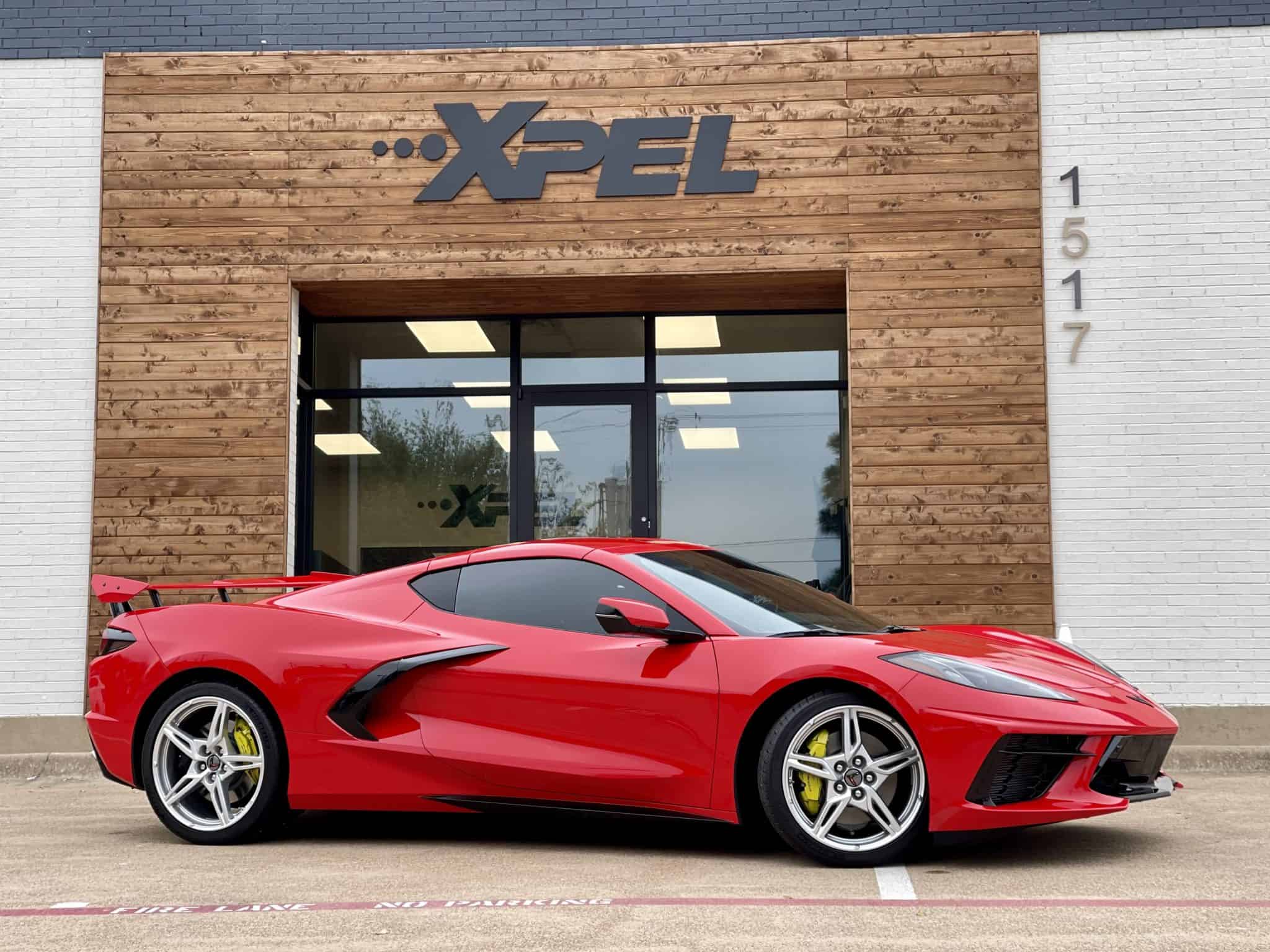 XPEL Dallas Blog 2022 Corvette C8 Ceramic Coating, PPF & Tint